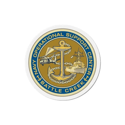 NOSC BC SHIELD (U.S. Navy) Refrigerator Magnet 4 Inch - The Sticker Space