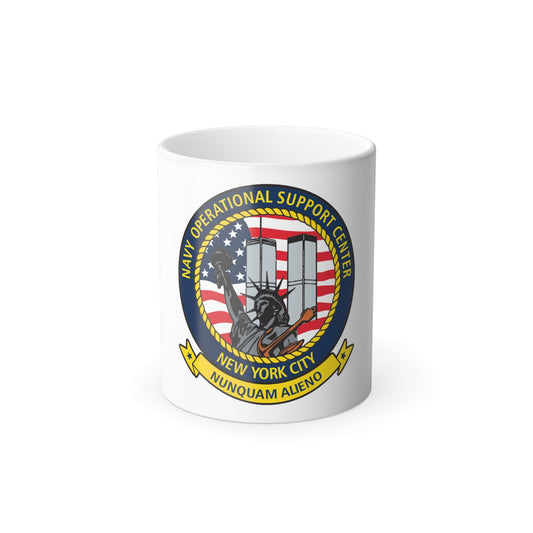NOSC NYC (U.S. Navy) Color Changing Mug 11oz-11oz-The Sticker Space