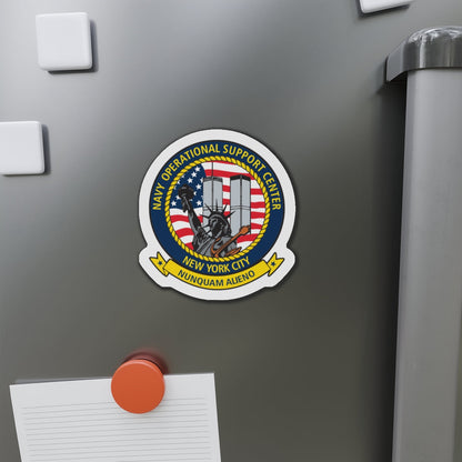 NOSC NYC (U.S. Navy) Die-Cut Magnet-The Sticker Space