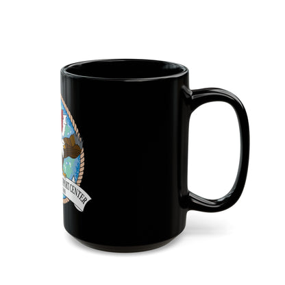 NOSC Rock Island (U.S. Navy) Black Coffee Mug-The Sticker Space