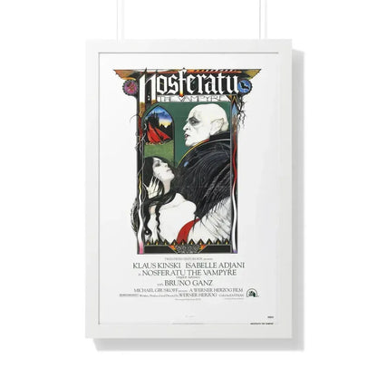 NOSFERATU THE VAMPIRE 1979 - Framed Movie Poster 20" x 30" White - The Sticker Space