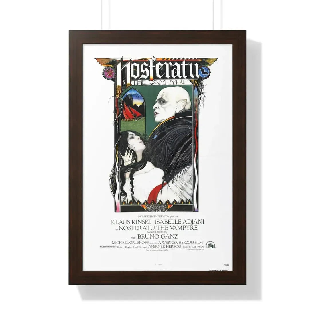 NOSFERATU THE VAMPIRE 1979 - Framed Movie Poster - The Sticker Space