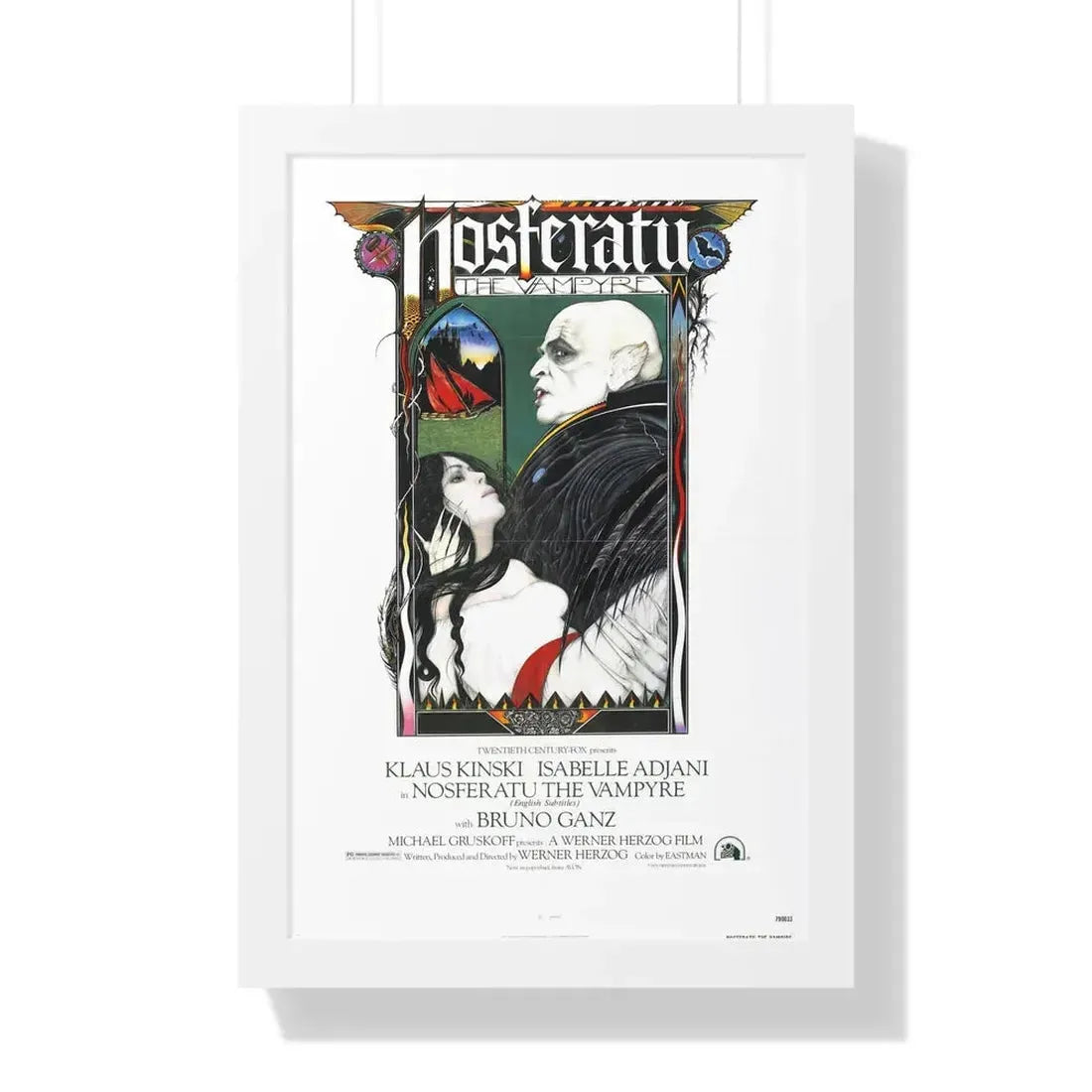 NOSFERATU THE VAMPIRE 1979 - Framed Movie Poster - The Sticker Space
