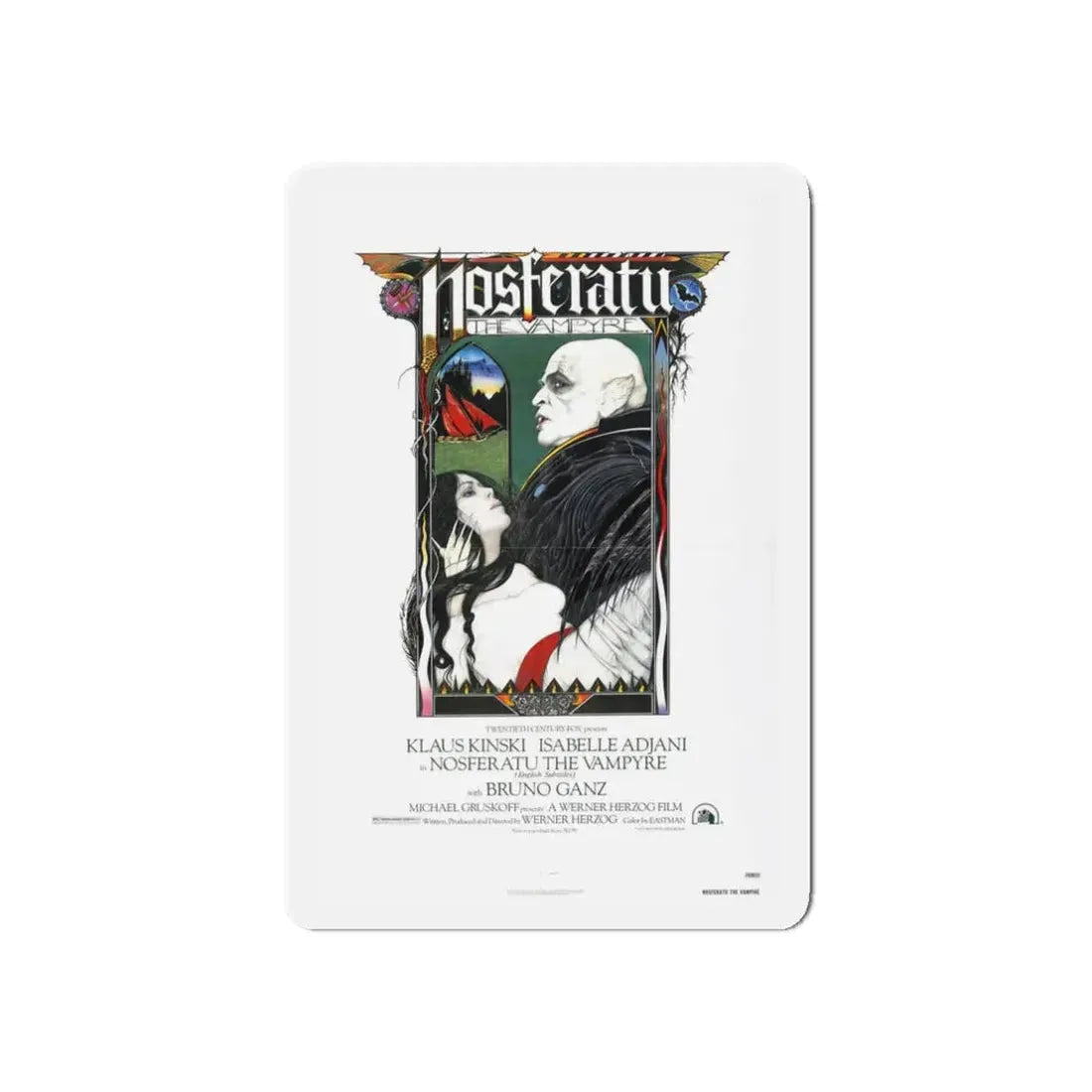 NOSFERATU THE VAMPIRE 1979 Movie Poster - Refrigerator Magnet - The Sticker Space