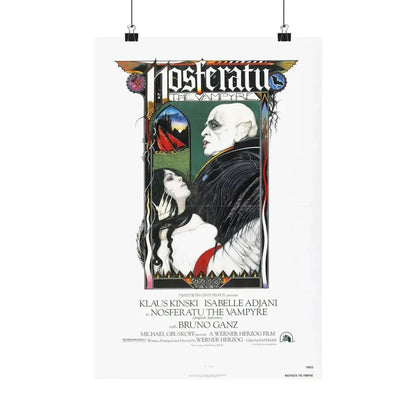 NOSFERATU THE VAMPIRE 1979 - Paper Movie Poster - The Sticker Space