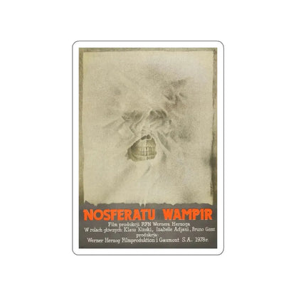 NOSFERATU THE VAMPIRE (POLISH) 1979 Movie Poster STICKER Vinyl Die-Cut Decal 4 Inch - The Sticker Space