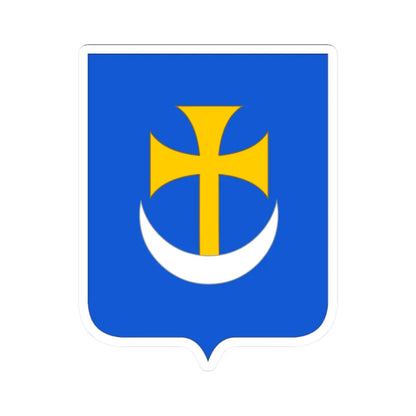 Nosinskyi rajon-herb (Ukraine) (Coat of Arms) STICKER Vinyl Kiss-Cut Decal 2 Inch White - The Sticker Space