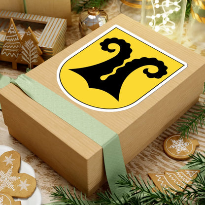 Nossikon coat of arms (Switzerland) (Coat of Arms) STICKER Vinyl Kiss-Cut Decal - The Sticker Space