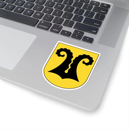 Nossikon coat of arms (Switzerland) (Coat of Arms) STICKER Vinyl Kiss-Cut Decal - The Sticker Space