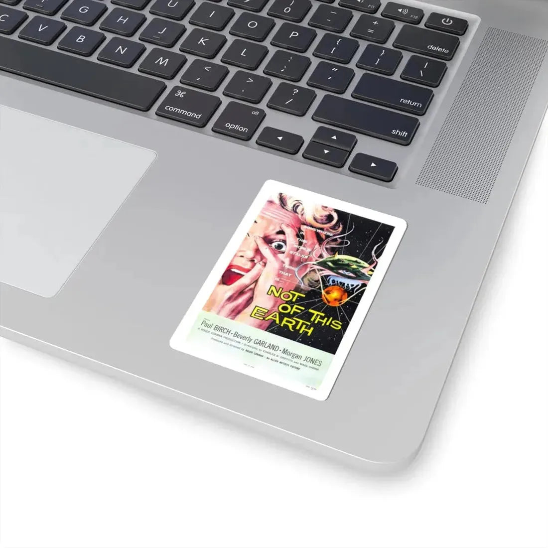 NOT OF THIS EARTH 1957 Movie Poster - STICKER Vinyl Kiss-Cut Decal - The Sticker Space