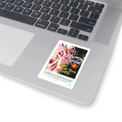 NOT OF THIS EARTH 1957 Movie Poster - STICKER Vinyl Kiss-Cut Decal - The Sticker Space