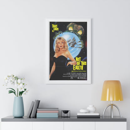 NOT OF THIS EARTH 1988 - Framed Movie Poster-The Sticker Space