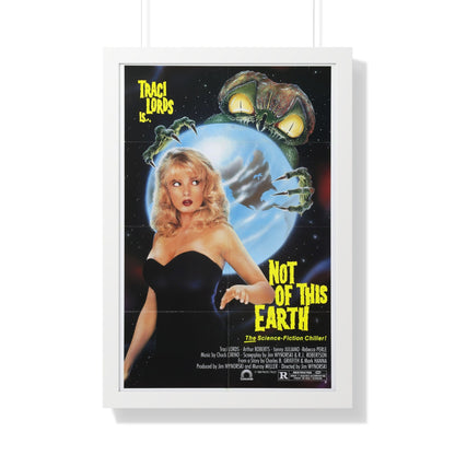 NOT OF THIS EARTH 1988 - Framed Movie Poster-20" x 30"-The Sticker Space