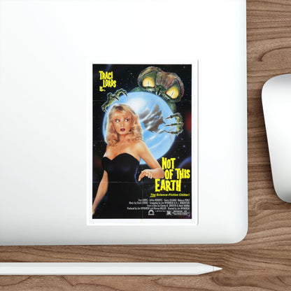 NOT OF THIS EARTH 1988 Movie Poster STICKER Vinyl Die-Cut Decal-The Sticker Space