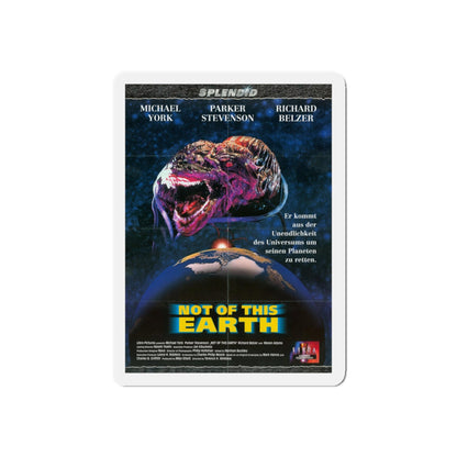 NOT OF THIS EARTH 1995 Movie Poster - Refrigerator Magnet-4" x 4"-The Sticker Space