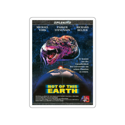 NOT OF THIS EARTH 1995 Movie Poster STICKER Vinyl Die-Cut Decal-White-The Sticker Space