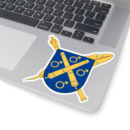 Notarius Publicus Karlskoga vapen (Sweden) (Coat of Arms) STICKER Vinyl Kiss-Cut Decal - The Sticker Space