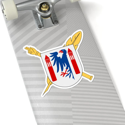 Notarius Publicus Karlstad vapen (Sweden) (Coat of Arms) STICKER Vinyl Kiss-Cut Decal - The Sticker Space