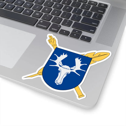 Notarius Publicus Östersund vapen (Sweden) (Coat of Arms) STICKER Vinyl Kiss-Cut Decal - The Sticker Space