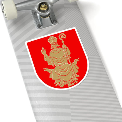 Nousiainen.vaakuna (Finland) (Coat of Arms) STICKER Vinyl Kiss-Cut Decal - The Sticker Space