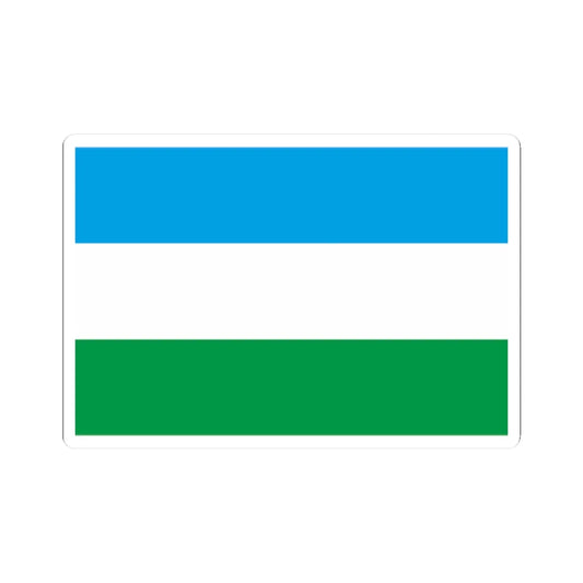 Nova basan prapor (Ukraine) STICKER Vinyl Kiss-Cut Decal 2 Inch White - The Sticker Space