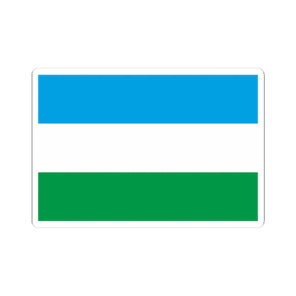 Nova basan prapor (Ukraine) STICKER Vinyl Kiss-Cut Decal 4 Inch White - The Sticker Space