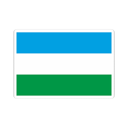 Nova basan prapor (Ukraine) STICKER Vinyl Kiss-Cut Decal 6 Inch White - The Sticker Space