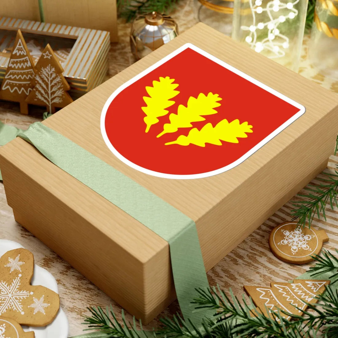 Nova Dubnica Erb (Slovakia) (Coat of Arms) STICKER Vinyl Kiss-Cut Decal - The Sticker Space