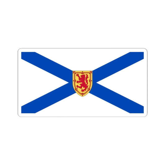 Nova Scotia flag (Canada) STICKER Vinyl Kiss-Cut Decal 2 Inch White - The Sticker Space