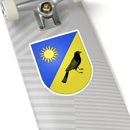 Novaggio-coat of arms (Switzerland) (Coat of Arms) STICKER Vinyl Kiss-Cut Decal - The Sticker Space