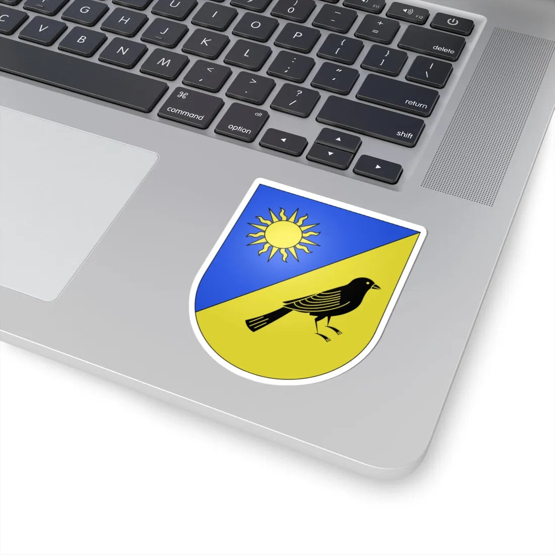 Novaggio-coat of arms (Switzerland) (Coat of Arms) STICKER Vinyl Kiss-Cut Decal - The Sticker Space