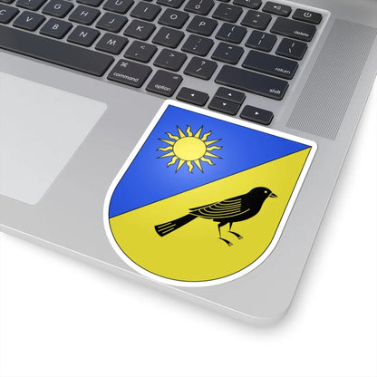 Novaggio-coat of arms (Switzerland) (Coat of Arms) STICKER Vinyl Kiss-Cut Decal - The Sticker Space