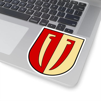 Nove Misto Staryi Sambir Raion coat of arms (Ukraine) (Coat of Arms) STICKER Vinyl Kiss-Cut Decal - The Sticker Space