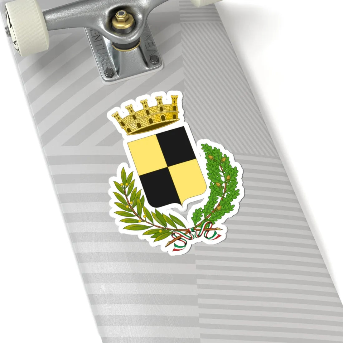 Novellara-Stemma (Italy) (Coat of Arms) STICKER Vinyl Kiss-Cut Decal - The Sticker Space