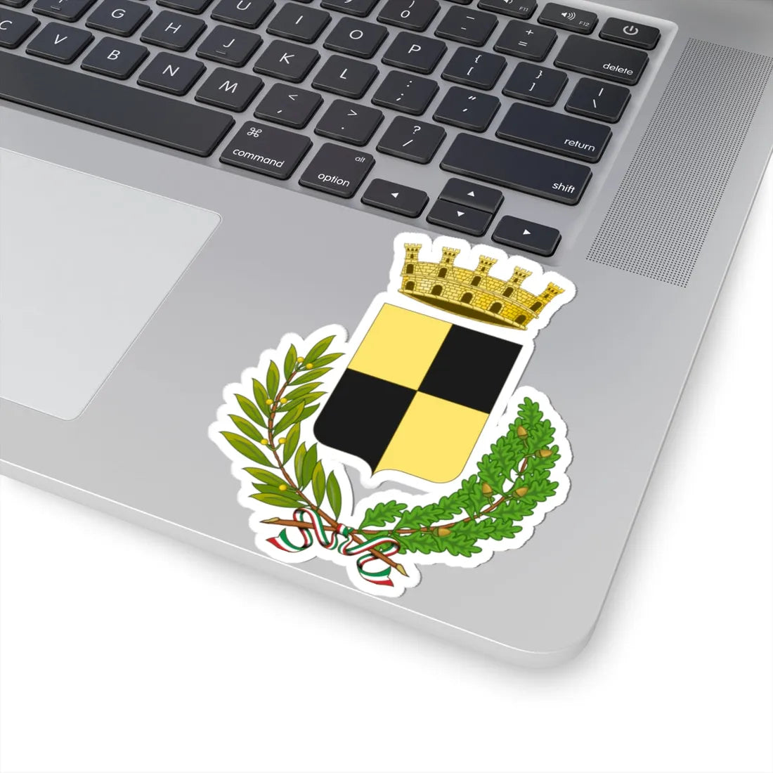 Novellara-Stemma (Italy) (Coat of Arms) STICKER Vinyl Kiss-Cut Decal - The Sticker Space