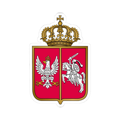 November Uprising (Poland) (Coat of Arms) STICKER Vinyl Kiss-Cut Decal 3 Inch White - The Sticker Space