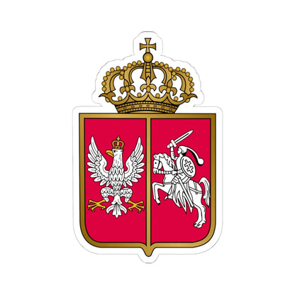 November Uprising (Poland) (Coat of Arms) STICKER Vinyl Kiss-Cut Decal 6 Inch White - The Sticker Space