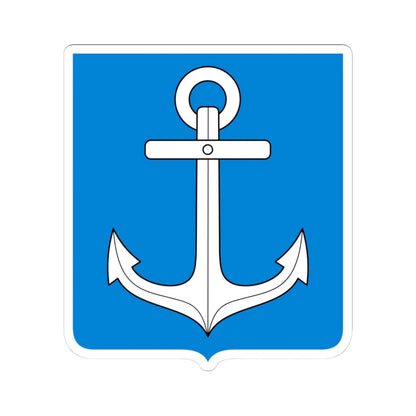 Novgorod Republic Anchor Shield (Russia) (Coat of Arms) STICKER Vinyl Kiss-Cut Decal 3 Inch White - The Sticker Space