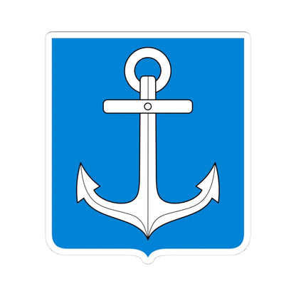 Novgorod Republic Anchor Shield (Russia) (Coat of Arms) STICKER Vinyl Kiss-Cut Decal 4 Inch White - The Sticker Space