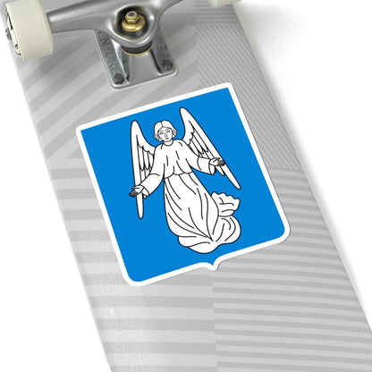 Novgorod Republic Angel Shield (Russia) (Coat of Arms) STICKER Vinyl Kiss-Cut Decal - The Sticker Space