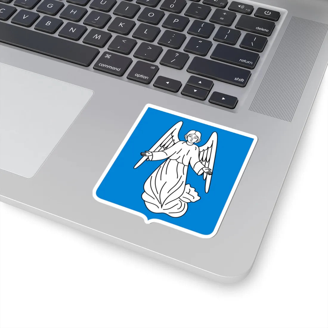 Novgorod Republic Angel Shield (Russia) (Coat of Arms) STICKER Vinyl Kiss-Cut Decal - The Sticker Space