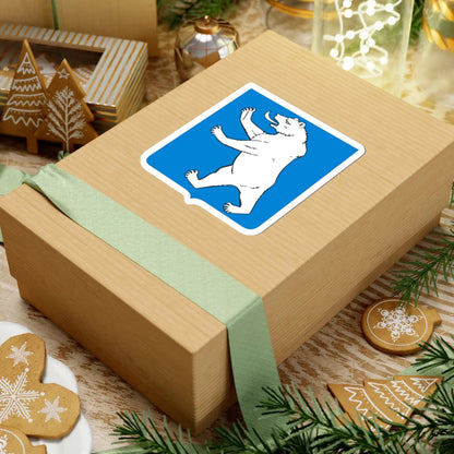 Novgorod Republic Bear Shield (Russia) (Coat of Arms) STICKER Vinyl Kiss-Cut Decal - The Sticker Space