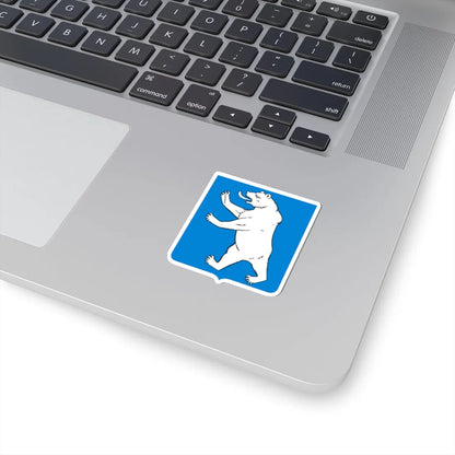 Novgorod Republic Bear Shield (Russia) (Coat of Arms) STICKER Vinyl Kiss-Cut Decal - The Sticker Space