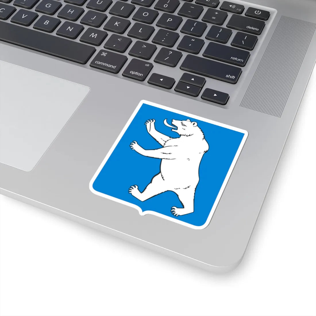 Novgorod Republic Bear Shield (Russia) (Coat of Arms) STICKER Vinyl Kiss-Cut Decal - The Sticker Space