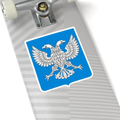 Novgorod Republic Double-headed eagle Shield (Russia) (Coat of Arms) STICKER Vinyl Kiss-Cut Decal - The Sticker Space