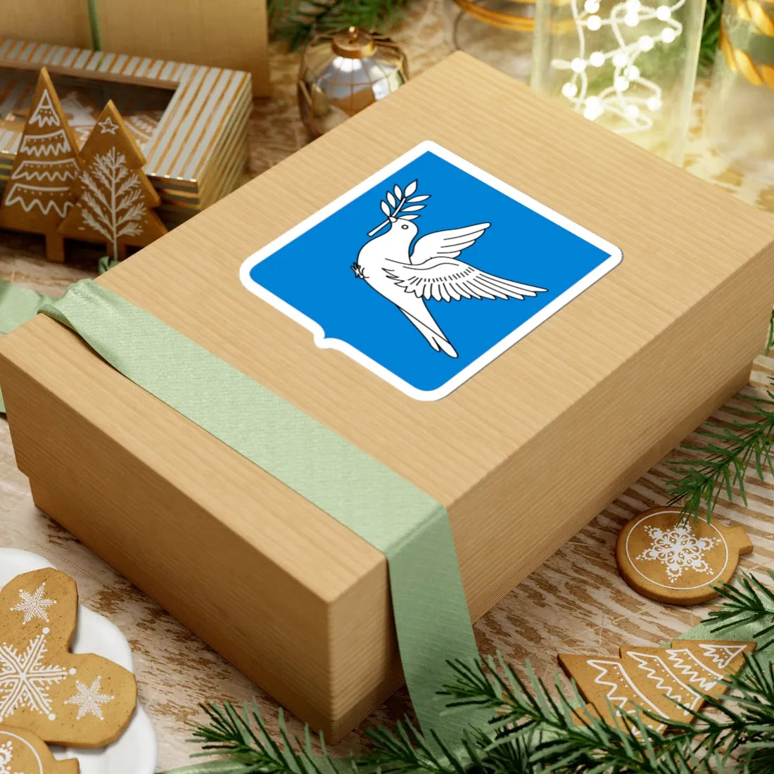 Novgorod Republic Peace Dove Shield (Russia) (Coat of Arms) STICKER Vinyl Kiss-Cut Decal - The Sticker Space