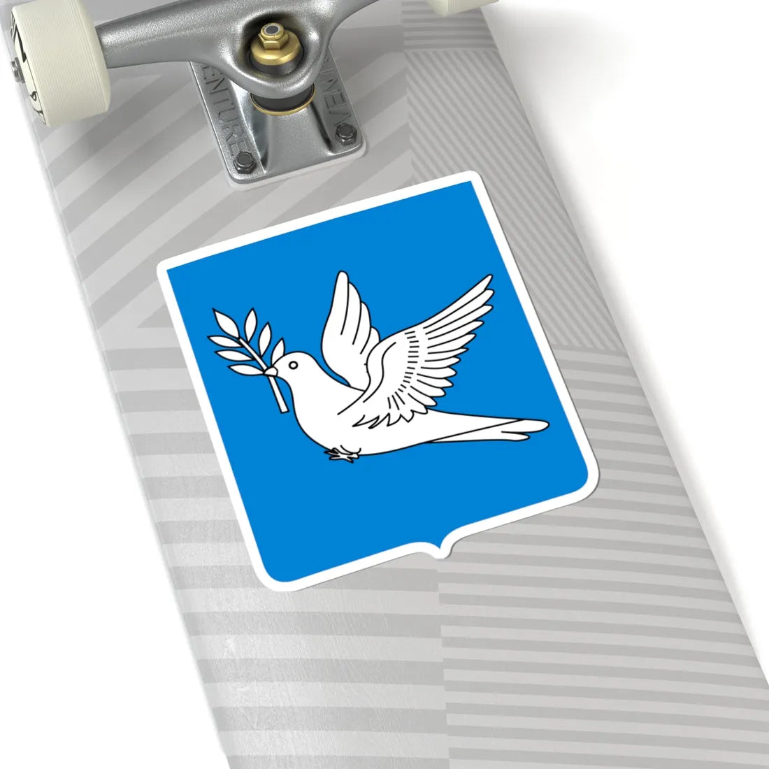 Novgorod Republic Peace Dove Shield (Russia) (Coat of Arms) STICKER Vinyl Kiss-Cut Decal - The Sticker Space