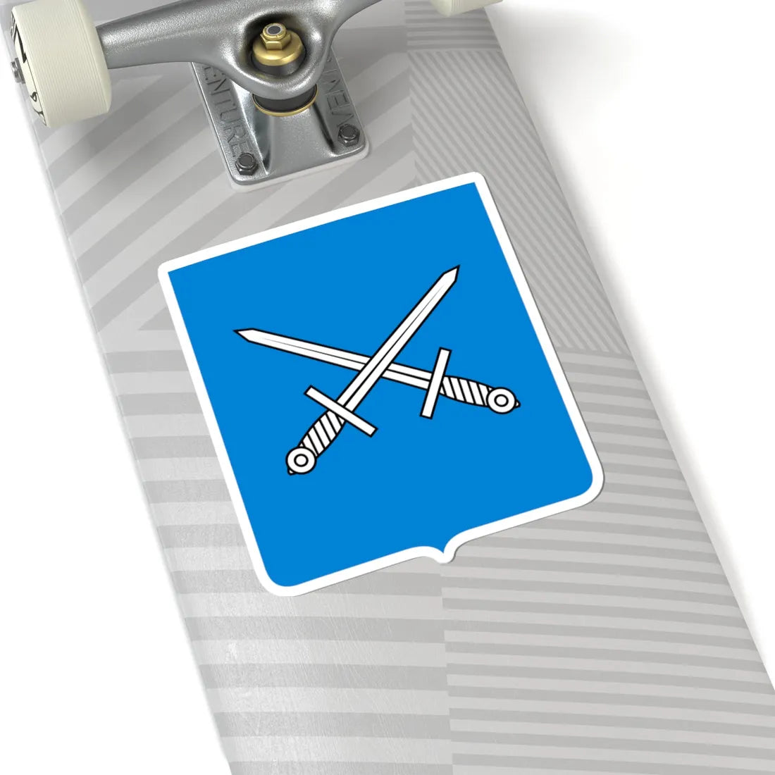 Novgorod Republic Sword Shield (Russia) (Coat of Arms) STICKER Vinyl Kiss-Cut Decal - The Sticker Space