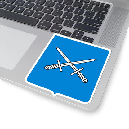 Novgorod Republic Sword Shield (Russia) (Coat of Arms) STICKER Vinyl Kiss-Cut Decal - The Sticker Space