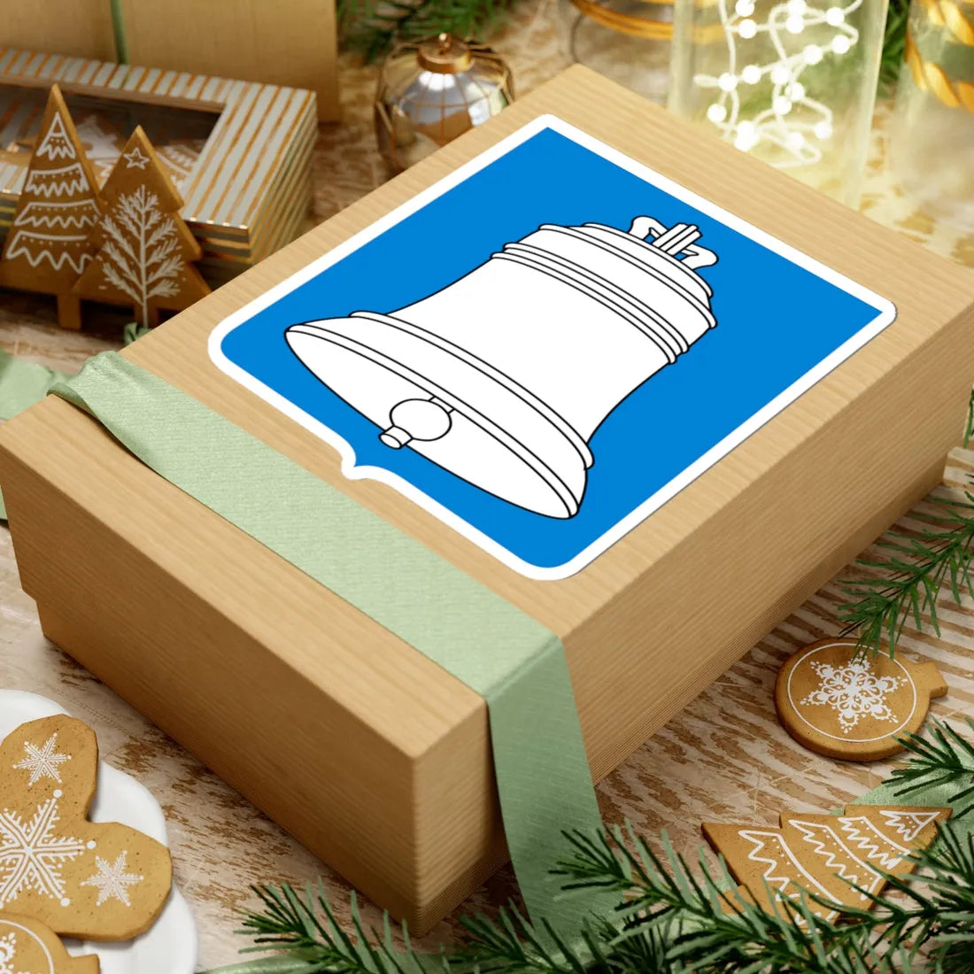 Novgorod Republic Veche Bell Shield (Russia) (Coat of Arms) STICKER Vinyl Kiss-Cut Decal - The Sticker Space